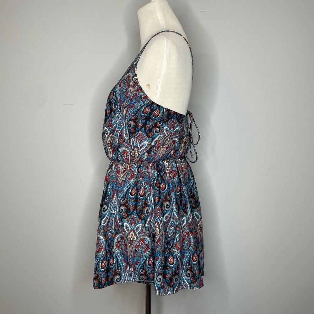 Earthbound- Multicolor Patterned Romper - Picture 2 of 4